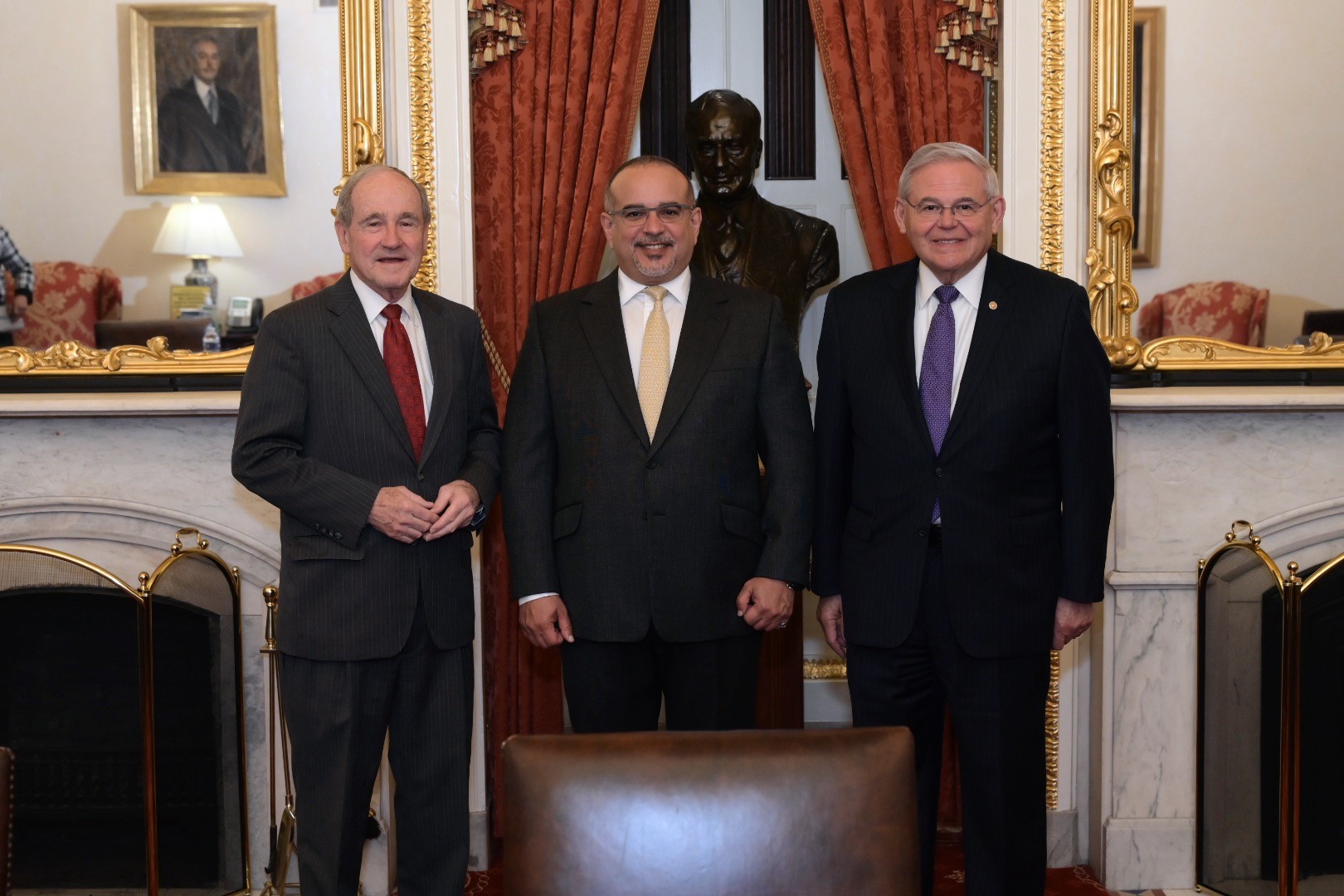 Risch with His Royal Highness Prince Salman bin Hamad Al Khalifa